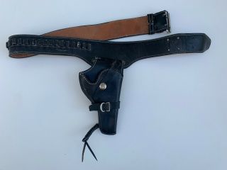 Vintage Vietnam War Vietnamese Made Cowboy Style Pistol Holster And Belt