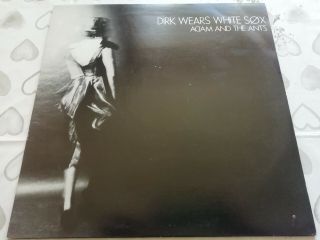Adam And The Ants " Dirk Wears White Sox " Vinyl Lp Records