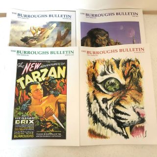 Burroughs Bulletin Series 2015 Complete Year Issue 93 - 96 Fanzine