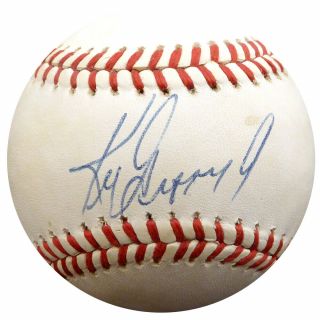 Ken Griffey Jr.  Autographed Al Baseball Mariners Vintage Rookie Beckett F87813