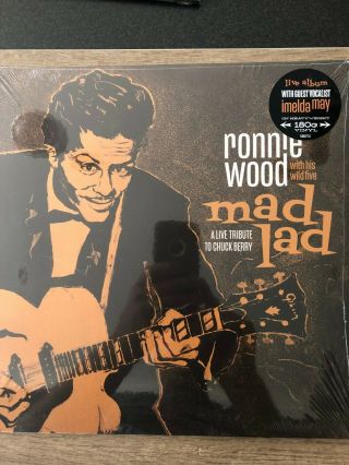 Ronnie Wood With His Wild Five Mad Lad A Live Tribute To Chuck Berry Lp Vinyl