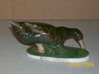Rosenthal Porcelain Duck Figurine Exc Cond