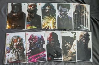 Dceased 1 - 6 & Good Day To Die & Unkillables 1st Print Mattina Cover Variant Set