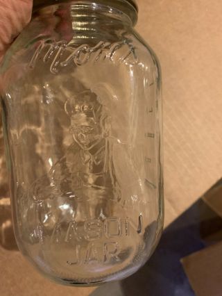 Vintage Mom’s Mason Jar Glass