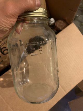 Vintage mom’s Mason Jar glass 2