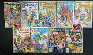 Thundercats (1985 1st Series) 3 - 5,  7 - 11,  18 Star Marvel Comics 9 Books