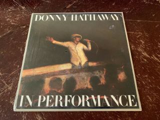 Donny Hathaway In Performance Vinyl Lp Atlantic Sd19278 1980 Vinyl In Shrink