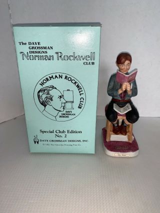 Dave Grossman Designs Norman Rockwell " The Diary " Special Club Edition 2 1982