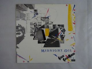 Midnight Oil 10,  9,  8,  7,  6,  5,  4,  3,  2,  1 Epic 25.  3p - 457 Japan Vinyl Lp