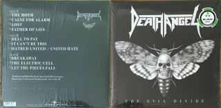 Death Angel - The Evil Divid 2016 2×lp Eu Nuclear Blast - Nb 3498 - 1