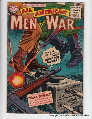 All American Men Of War 26 Dc Comic Book 1956 Vg