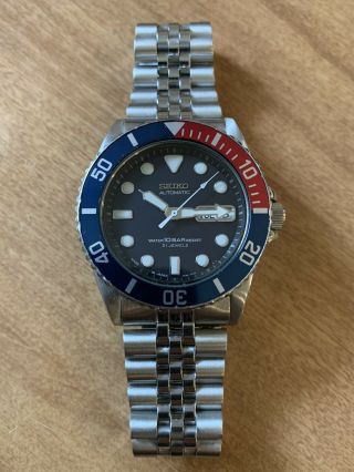 Seiko Skx033 Pepsi Diver Watch Automatic 7s26 - 0040 Vintage