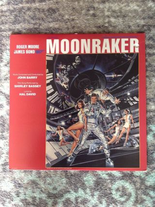 John Barry Moonraker 007 James Bond Roger Moore Lp Record Soundtrack
