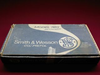Vintage Smith & Wesson Model 78g.  22 Caliber Co2 Air Pellet Pistol