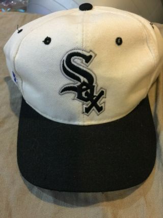 Vintage Chicago White Sox Sports Specialties Snapback Hat Cap Jersey