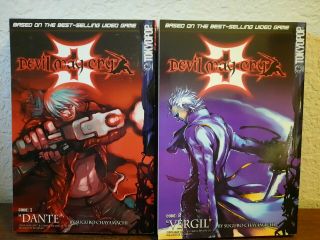 Devil May Cry 3 Manga Comic Book Vols 1 - 2 Suguro Chayamachi