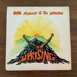Bob Marley & The Wailers Uprising Vinyl Lp Orig 1980 Island Ilps 9596 Vg