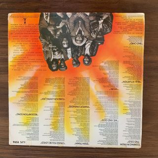 BOB MARLEY & THE WAILERS Uprising Vinyl LP ORIG 1980 Island ILPS 9596 VG 2