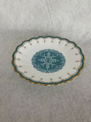 Vintage Nikko Company Fine Bone China Oval Tea Saucer Trinket Plate Soap Dish