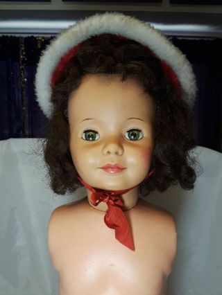 Vintage Patti Playpal Brunette Doll Ideal 35 