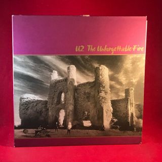 U2 The Unforgettable Fire 1984 Uk Vinyl Lp,  Inner Condit B