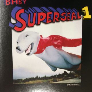 Dj Qbert " Baby Superseal 1 " Cyclops Head For Giant Robo 7 Black Vinyl