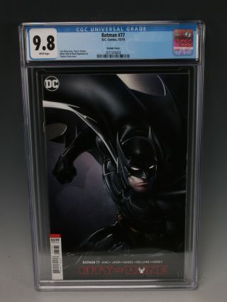Batman 77 Cgc 9.  8 Variant Cover