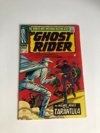 The Ghost Rider 2 (marvel,  Apr 1967) Western - Ayers Art - Very