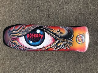 Reissue Rob Roskopp Eye Rare Santa Cruz Skateboard Deck