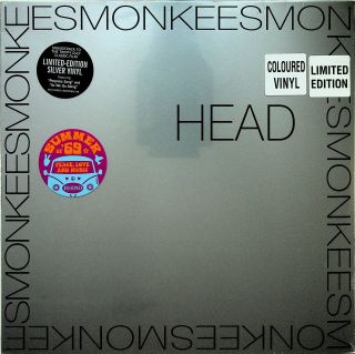 The Monkees Head 1968 Film Soundtrack Lp 2019 Silver Coloured Vinyl Psych