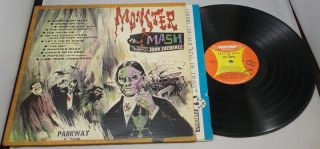 Monster Mash John Zacherle 1962 Parkway Lp 7018 Insanely Rare Promo Forhalloween