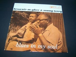 Brownie Mcghee & Sonny Terry Lp On Bluesville " Blues In My Soul " 1961 Nearmint