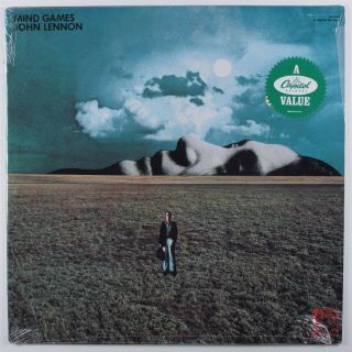 John Lennon Mind Games Capitol Sn - 16068 Lp Reissue