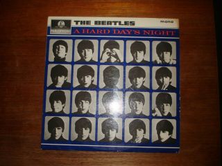 The Beatles A Hard Days Night Lp 1964 Parlophone Vinyl