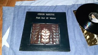 CHRIS SQUIRE (YES) fish out of water 1975 - UK FIRST PRESS,  POSTER - 3