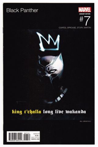 Black Panther 7 King Mez Long Live The King Sienkiewicz Hip Hop Variant Nm