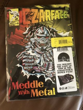 Czarface - Meddle With Metal 7 " Vinyl With Comic Book Rsd 2018