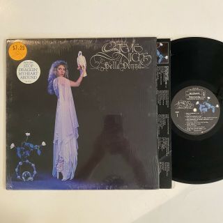 Stevie Nicks Bella Donna Vinyl Lp Og 1981 Us Modern W Inner Shrink With Hype Ex