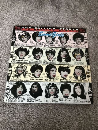 The Rolling Stones Some Girls Vinyl Record Lp Cun39108