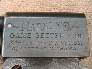 Marbles Game Getter Model 1921 Bare Barrel 22 44gg 410 2 " Vintage Gun Part Rare