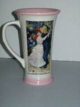 Tall & Slender Coffee Mug W/ Renoir 