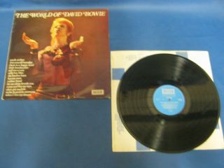 Record Album David Bowie The World Of 479