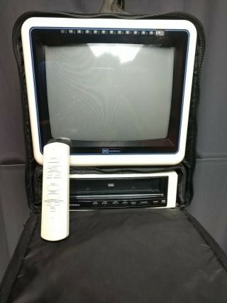 Fully Functional 11 " Crt Tv Vcr Remote Mpo Videotronics Portable Gaming Vtg