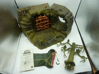 Vintage Motu Fright Zone Playset Evil Horde Near Complete W/hand Puppet Rare 80s