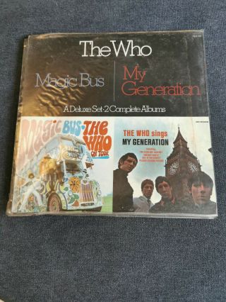 The Who - Magic Bus /my Generation X2 Lps Vinyl Lp
