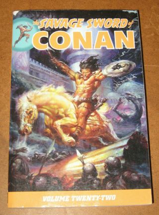 Savage Sword Of Conan 22 Dark Horse Marvel Tpb R E Howard