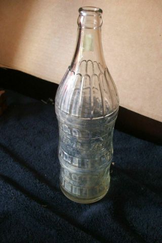 Try Me Blend Bottle 1924 fl oz Allentown PA Clear Glass Vintage Antique B21 2