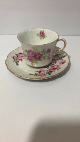 Foley Vintage Bone China Tea Cup And Saucer Made In England Numbered