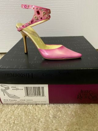 Just The Right Shoe,  Pink Poodle,  25523