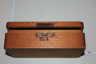 Vintage Vista Del Lago Vintage Cigar Box Wooden 2
